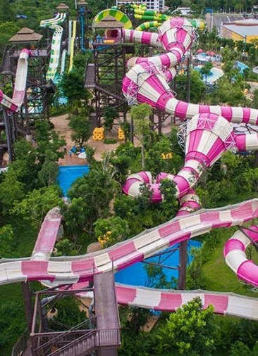 Water Slide Combination
