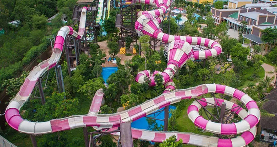 Water Slide Combination