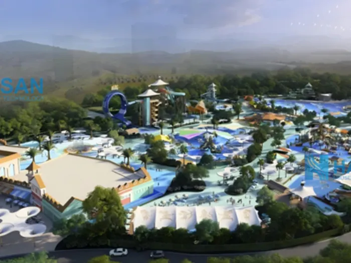 Yangzhou Expo Park Caribbean Water World - Under Construction